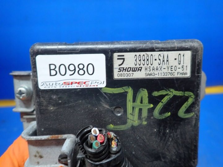 БЛОК УПРАВЛЕНИЯ ГИДРОУСИЛИТЕЛЯ HONDA 39980-SAA-Q12, фото 4