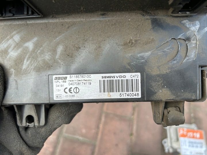 Блок предохранителей модуль BSI S118578010C 51740048 Fiat Panda II, фото 6