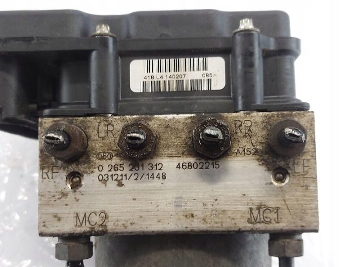 Насос Модуль Блок ABS Fiat Panda 46802215 0265800715 0265231312 Bosch, фото 6