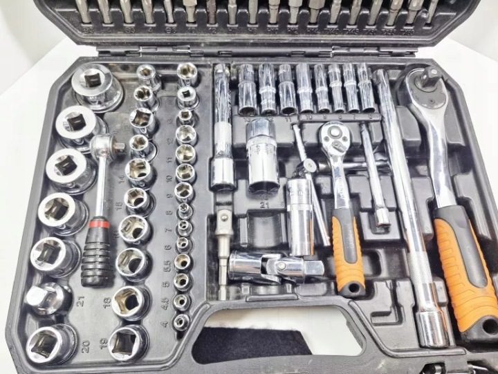 Комплект инструментов NEO TOOLS 110 элементов 1/4" 1/2" в кейсе, фото 2