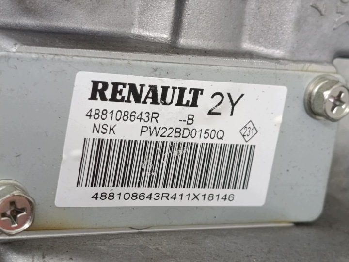 ЭЛЕКТРОУСИЛИТЕЛЬ РУЛЯ RENAULT MEGANE III 488108643R PW22BD0150Q B884005, фото 8