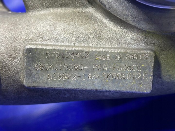 ТУРБИНА ТУРБО ТУРБОКОМПРЕССОР 9804119380 FOCUS MK3 PEUGEOT 1.5 TDCI XWDA, фото 11