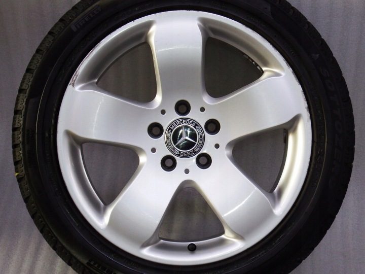 КОЛЕСА MERCEDES E C КЛАСС 8x17 ET33 5x112 ОРИГИНАЛ ЗИМА, фото 5