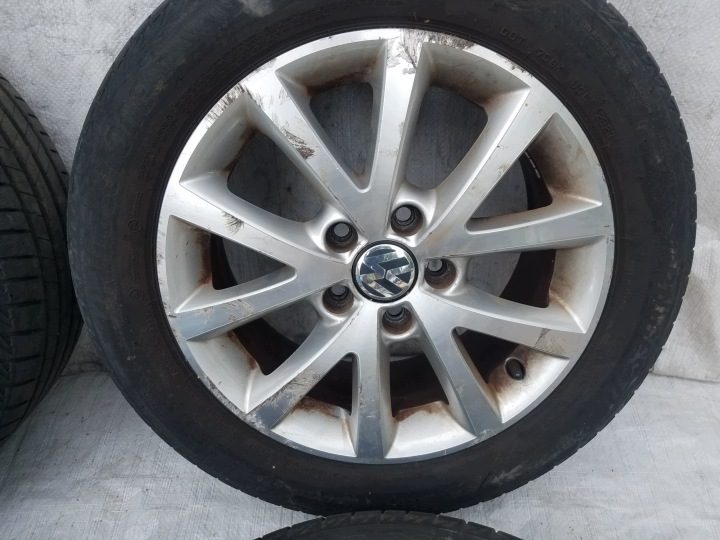 4× Литой диск Volkswagen OE 6.5" x 16" 5x112 ET 50, фото 4