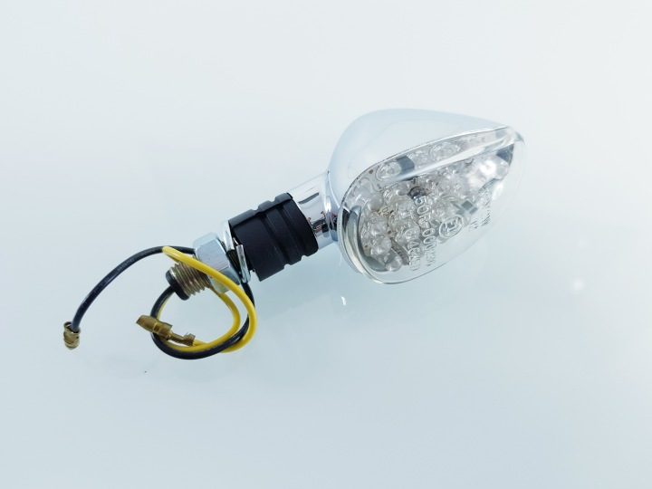 A197 ПОВОРОТНИКИ LED Хром Suzuki Honda Yamaha, фото 3