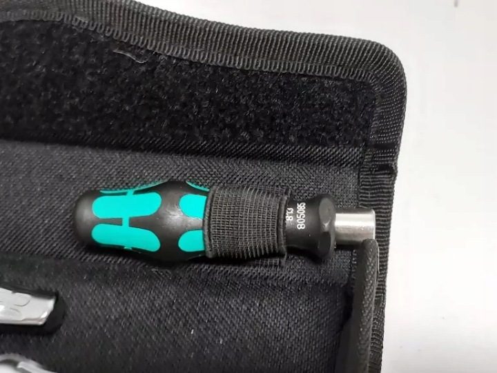 Комплект Wera бит ciągliwo-twardych насадок Kraftform Compact Zyklop Mini 2, фото 4