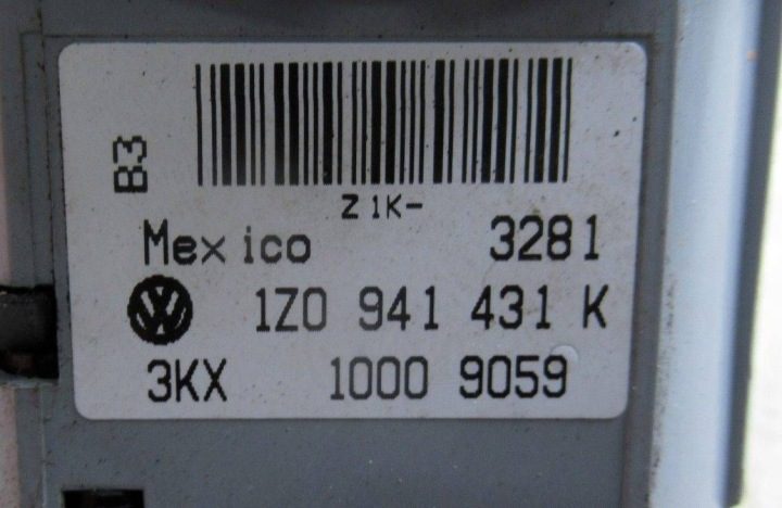 Переключатель, света главный Skoda OE 1Z0 941 431 K, фото 2