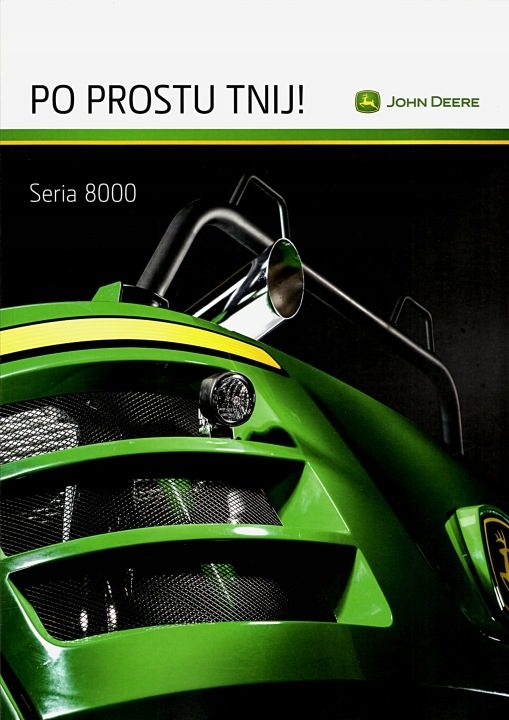 ПРОСПЕКТ JOHN DEERE СЕРИЯ 8000. SIECZKARNIE, фото 1