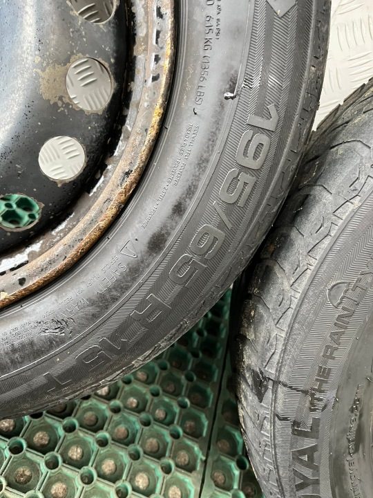 Renault Megane II диски стальные колеса 15'' 4x100 ET45 6.5Jx15 комплект, фото 8