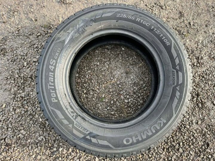 Шина всесезонная Kumho Portran 4S CX11 225/65R16 112/110 R сцепление на снегу (3PMSF), фото 2
