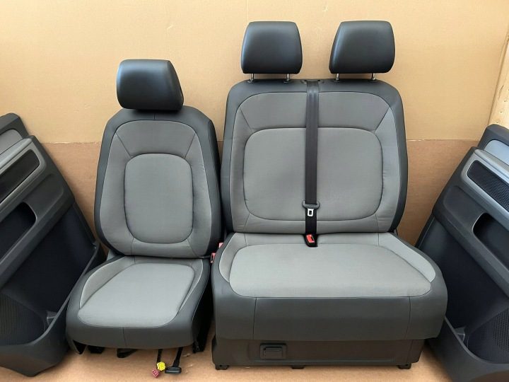 VW ID BUZZ СИДЕНЬЯ ПЕРЕДНИЕ ДИВАН 3 ПАССАЖИРСКИЙ С ПОДОГРЕВОМ, фото 3