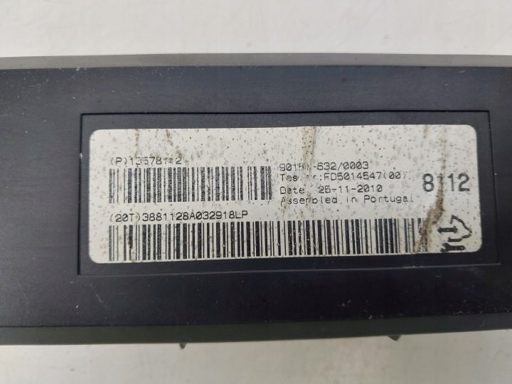 Блок управления обдува кондиционера 13578112 Opel Astra J IV, фото 3