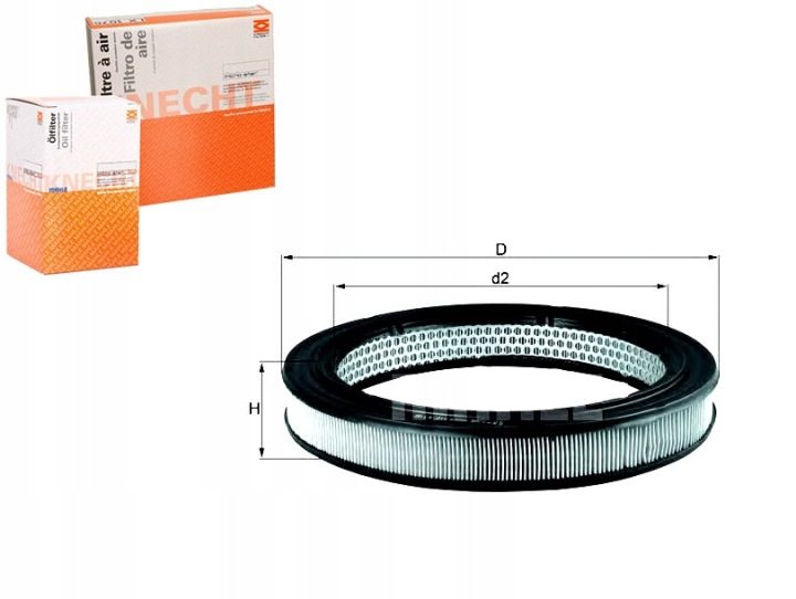 Knecht LX 210 Воздушный фильтр, фото 10