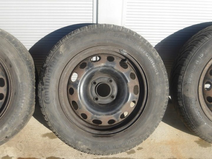 4× Штампованный диск Peugeot OE 6.5" x 15" 4x108 ET 27, фото 3