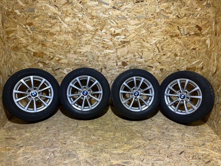 КОЛЕСА ДИСКИ ШИНЫ BMW 3 F30 F31 205/60 R16 ЗИМА 6796236 ОРИГИНАЛ, фото 1