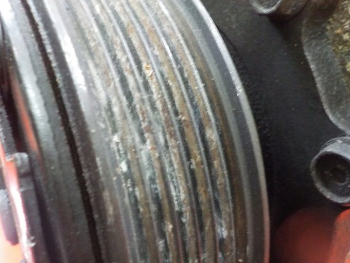 VW T4 2.5 бензин 94 г. 110 л.с. AAF компрессор кондиционера 701820805D, фото 7