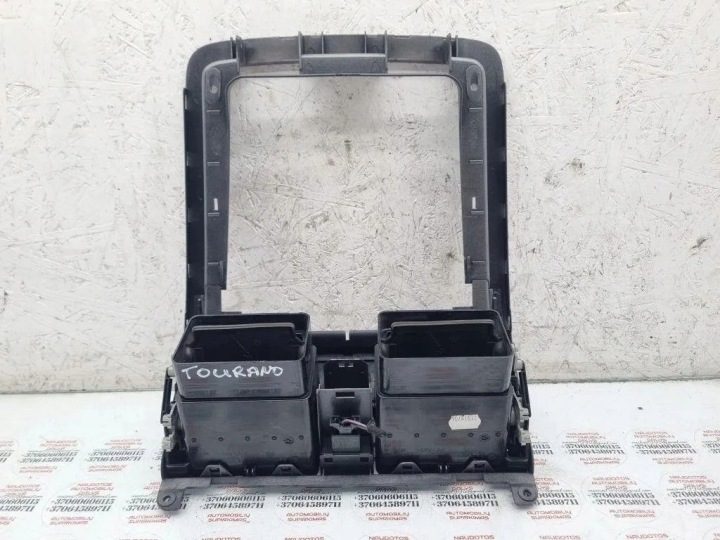Воздухозаборник консоли VW TOURAN (1T3) 1T1819728D 2.0L дизель 103 кВт 2008, фото 4