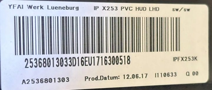 ПАНЕЛЬ КОНСОЛЬ ПОДУШКА БЕЗОПАСНОСТИ ПАССАЖИРА MERCEDES GLC W253 AMG ЕВРОПА, фото 5