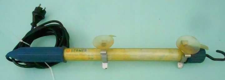 Фонарь BERNER STABLAMPE PROFI IP 64, на przyssawki, фото 1