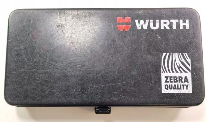 Wurth комплект торцевых головок wieloprofilowych 1/4″ мульти ребра 33 шт., фото 2