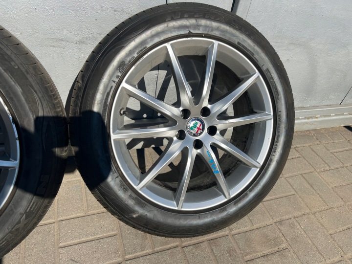 ALFA ROMEO STELVIO КОЛЕСА ДИСКИ ШИНЫ 19" 235/55/19 5X110 ET34, фото 7