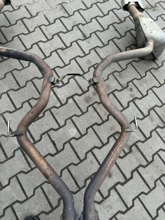 Выхлоп, глушитель, katalizator,exhaust Mercedes SL R230, РЕСТАЙЛИНГ, SL550, OM273,V8, фото 12
