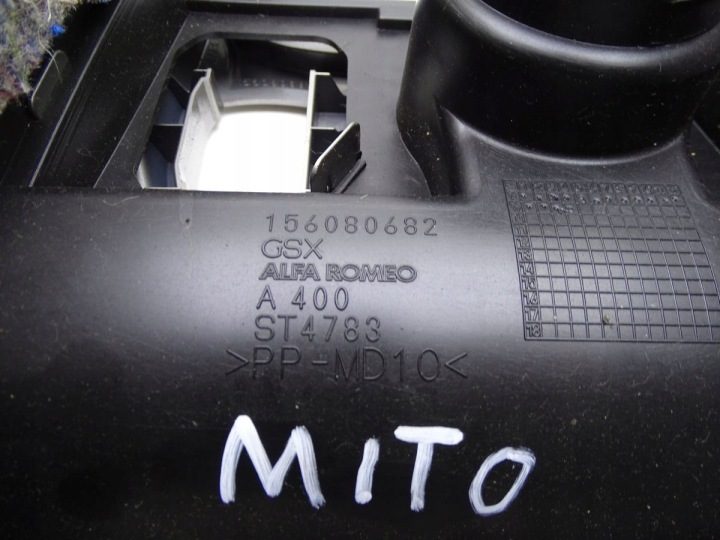 ALFA ROMEO MITO 08-18 ЦЕНТРАЛЬНЫЙ ТОННЕЛЬ ЕВРОПА 156080682, фото 4