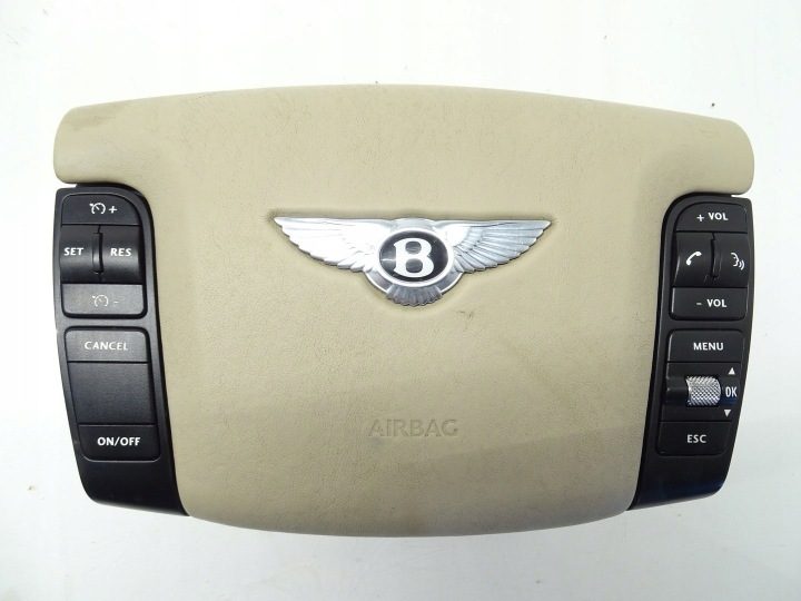 ПОДУШКА РУЛЯ ВОДИТЕЛЯ BENTLEY CONTINENTAL GT FLYING SPUR 3W0959537B, фото 3