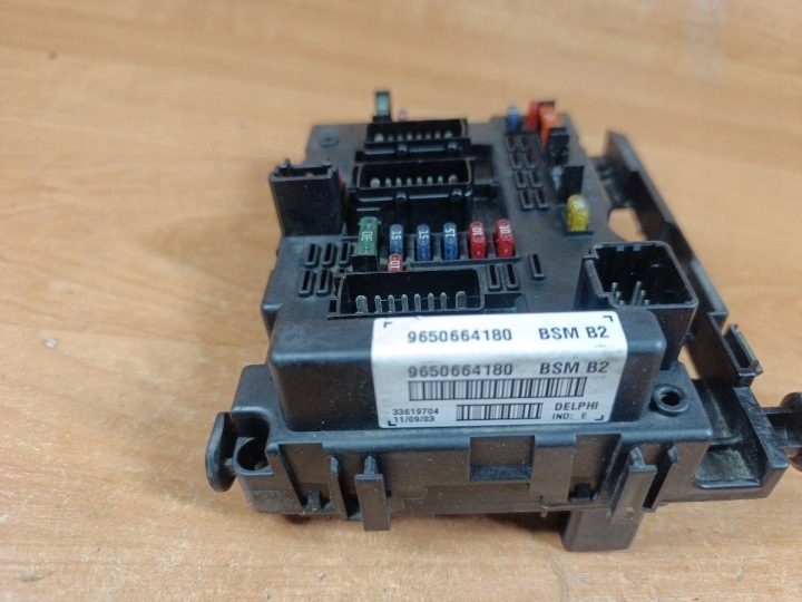 МОДУЛЬ БЛОК BSM PEUGEOT 206 207 307 CITROEN C2 C3 C4 9650664180 BSM B2, фото 2