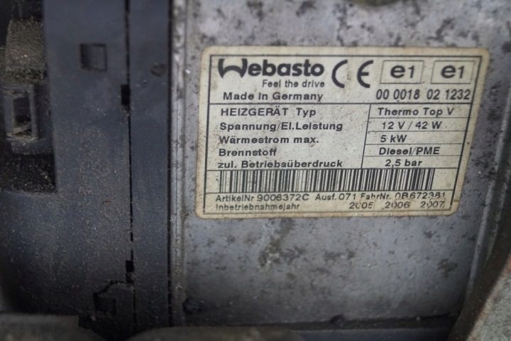Автономный отопитель Webasto Volkswagen VW Passat B6 3C0815065B, фото 3