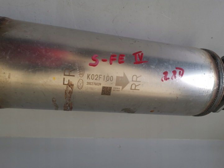 HYUNDAI SANTA FE IV РЕСТАЙЛИНГ КАТАЛИЗАТОР DPF ДВИГАТЕЛЬ 2.2 CRDI D4HE K02F100, фото 2