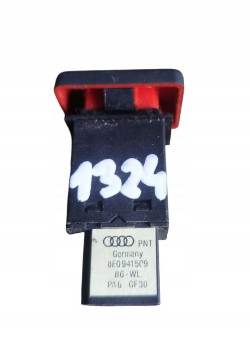 Кнопка аварийной сигнализации Audi A4 B7 2007 8E0941509, фото 2