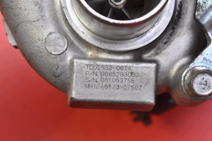Турбина 9685293080 Peugeot 308 1 I T7 1.6 HDI 90 л.с. 07-11, фото 9