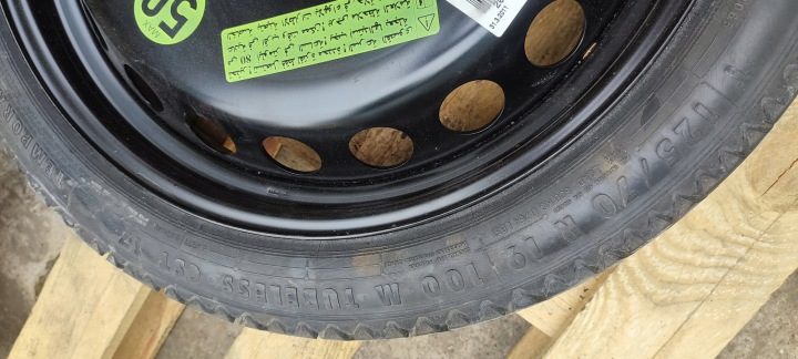 ДОКАТКА ЗАПАСКА AUDI A4 B8 A5 8T 125/70 4J R19 5X112 8K0601027D, фото 7