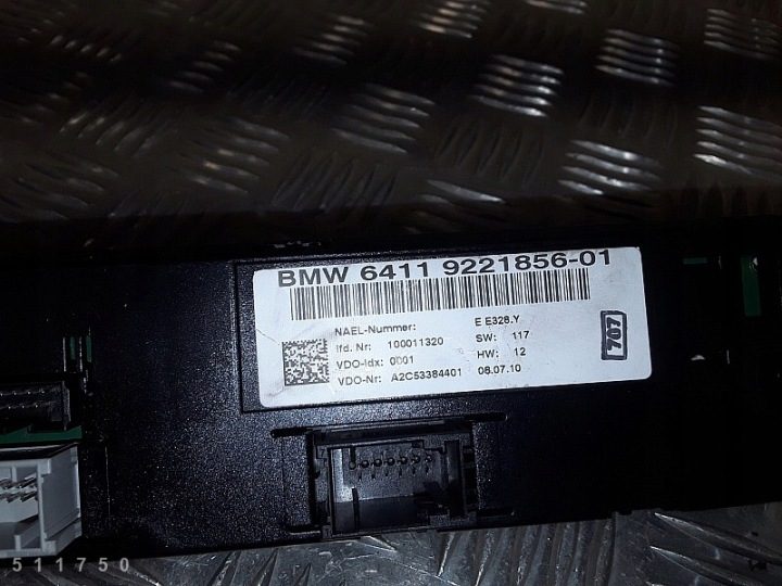 2010 BMW 1 Серия E87 Модуль управления кондиционером 6411922185601, фото 4