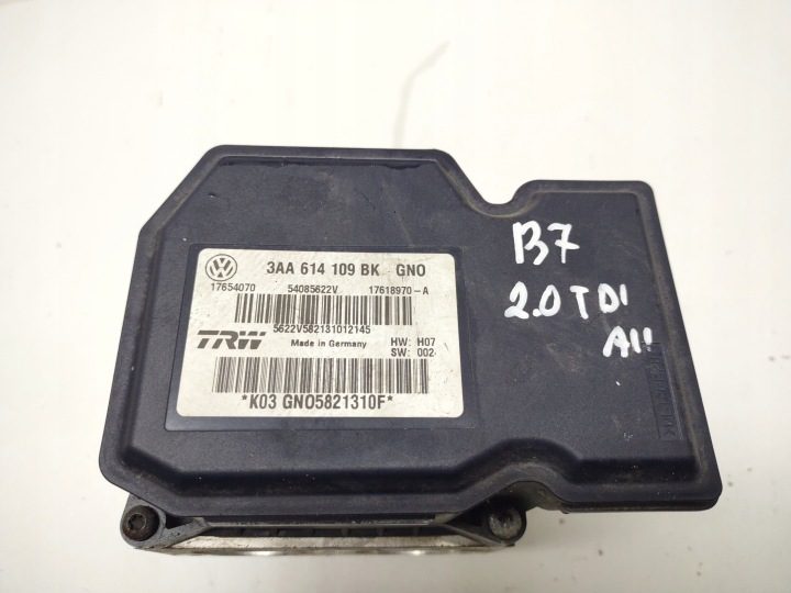 Насос ABS 3AA614109BK VW Passat B7 CC 3C8 2.0TDI CFF оригинал, фото 2