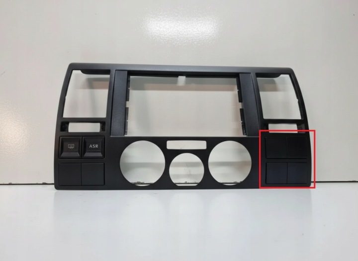 VW T5 заглушка защита консоли панели кнопка 7H0959623, фото 1