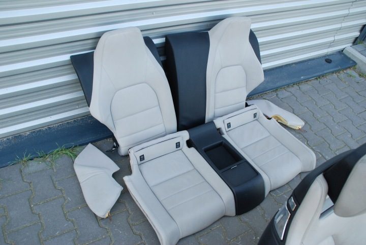 Сиденье переднее диван Mercedes C W204 рестайлинг купе UK, фото 9