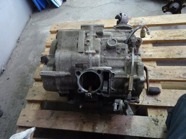 ДВИГАТЕЛЬ YAMAHA КВАДРОЦИКЛ BIG TRACKER 250 G302E G302E-111348, фото 1