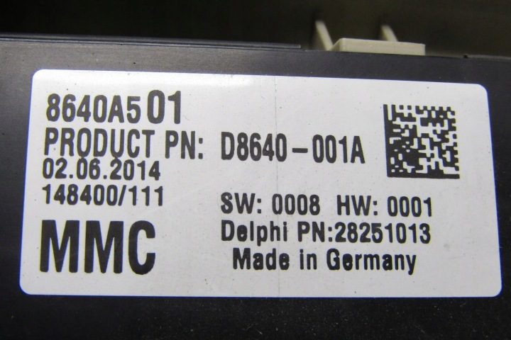 Mitsubishi ASX I 10-12 Модуль сигнализации датчик движения 8640A501, фото 4