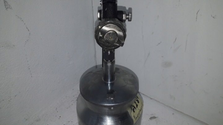 Пистолет покрасочный Stanley 151093XSTN нижний металлический бак 1L,, фото 4