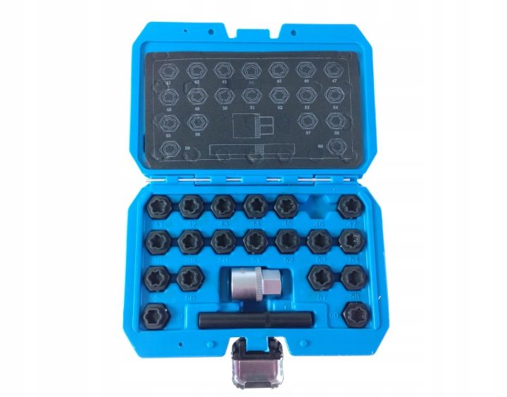 Комплект инструментов для wypinania, секретки болтов колес KS TOOLS BT691050, фото 2