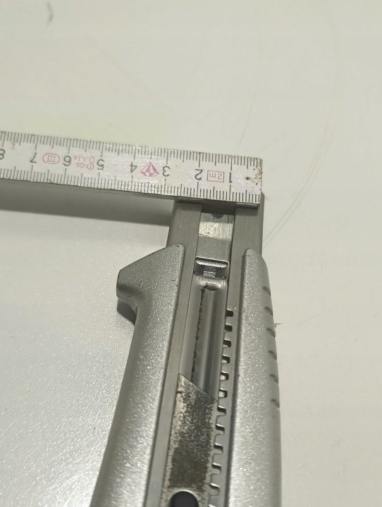 TAJIMA Нож chowane ostrze łamane 18 мм ALUMININST, фото 10