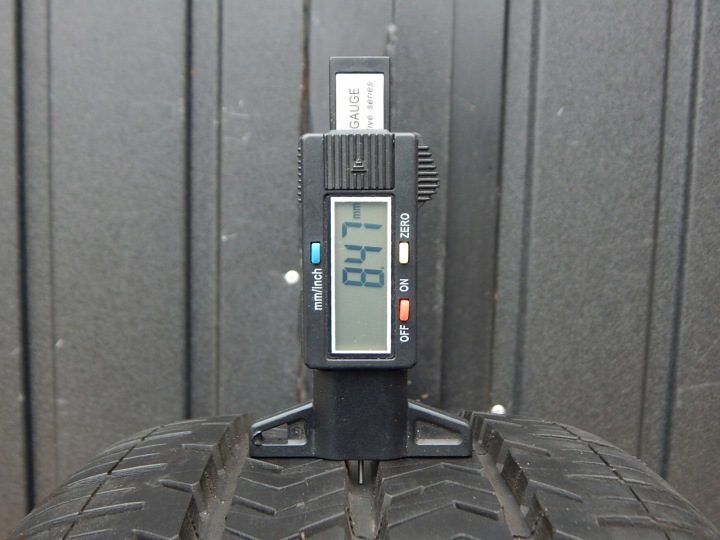 VW T5 штампованный диск колесо запасное MICHELIN 215/65 R16C 8.47 мм, фото 5