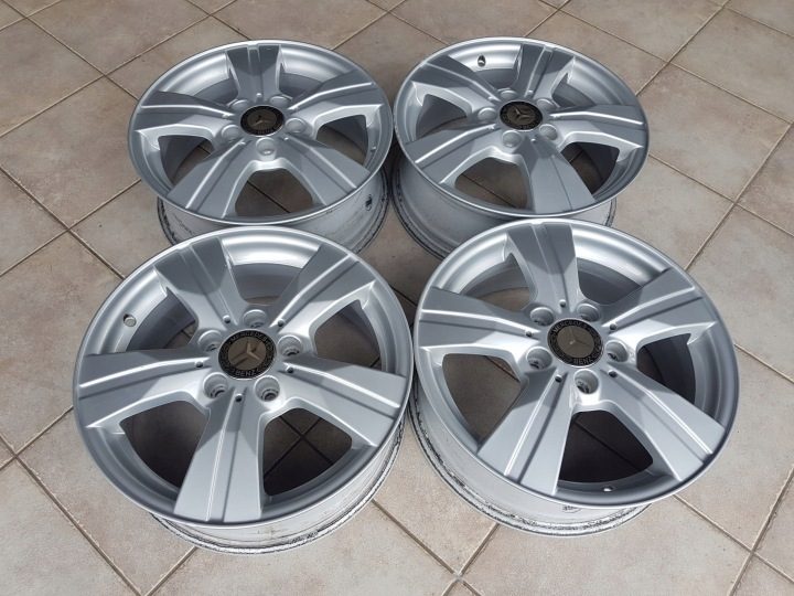 4× Литой диск Mercedes-Benz OE А КЛАСС 169 B 245 6.0" x 16" 5x112 ET 45, фото 2