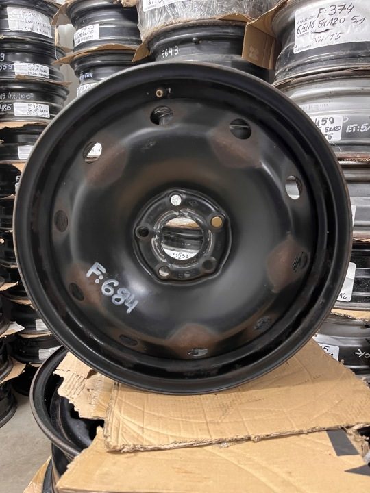 Штампованный диск Renault OE LAGUNA 6.5" x 16" 5x108 ET 50, фото 1