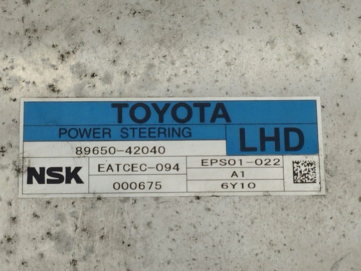 Блок управления гидроусилителя руля TOYOTA RAV 4 III (_A3_), фото 2