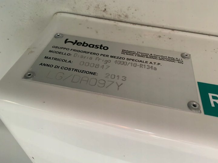 Агрегат холодильный комплект Webasto Diavia Frigo 4000/10-R134a, фото 5