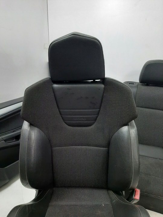 OPEL ASTRA H УНИВЕРСАЛ РЕСТАЙЛИНГ 07 г. СИДЕНЬЯ ДИВАН ОБШИВКИ ОБИВКА КОМПЛ. RECARO OPC, фото 9