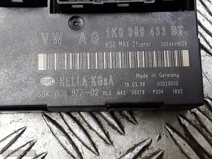 2007 Skoda Octavia ЭБУ 1900tdi 1k0959433bt, фото 2